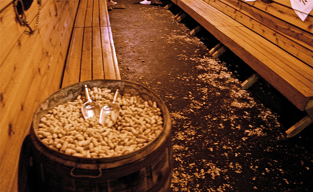 Texas Roadhouse Peanuts on Floor